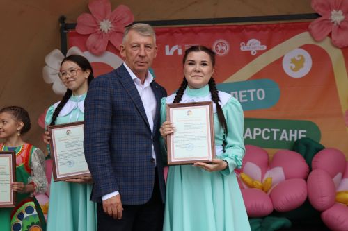 Праздник детства в Дрожжановском районе:  в парке «Чүпрәле» отметили День защиты детей