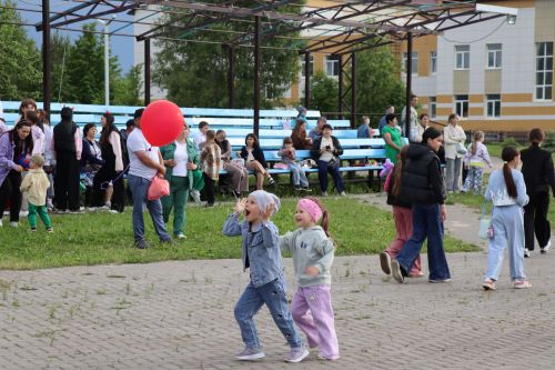 Праздник детства в Дрожжановском районе:  в парке «Чүпрәле» отметили День защиты детей