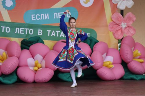 Праздник детства в Дрожжановском районе:  в парке «Чүпрәле» отметили День защиты детей
