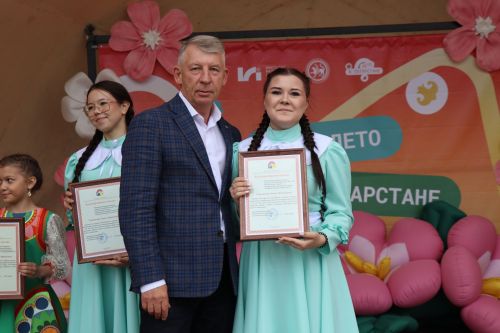 Праздник детства в Дрожжановском районе:  в парке «Чүпрәле» отметили День защиты детей