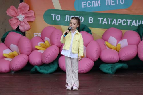 Праздник детства в Дрожжановском районе:  в парке «Чүпрәле» отметили День защиты детей