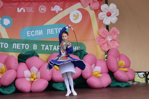Праздник детства в Дрожжановском районе:  в парке «Чүпрәле» отметили День защиты детей