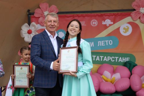 Праздник детства в Дрожжановском районе:  в парке «Чүпрәле» отметили День защиты детей