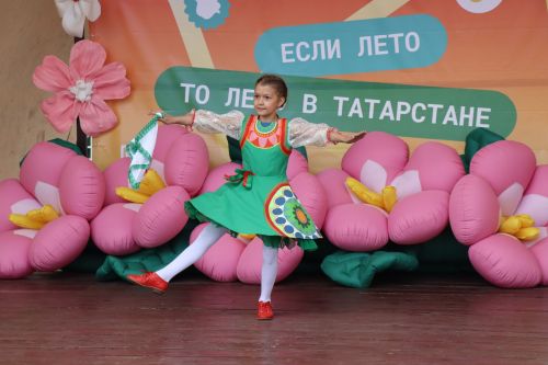 Праздник детства в Дрожжановском районе:  в парке «Чүпрәле» отметили День защиты детей