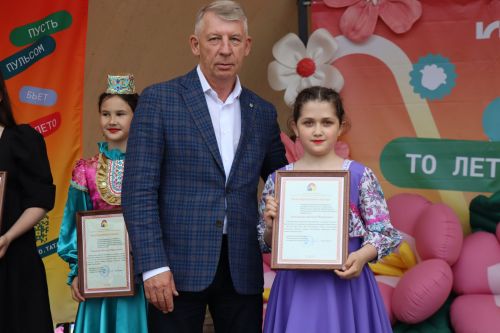Праздник детства в Дрожжановском районе:  в парке «Чүпрәле» отметили День защиты детей