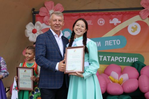 Праздник детства в Дрожжановском районе:  в парке «Чүпрәле» отметили День защиты детей