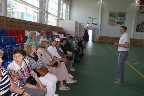 Выездное заседание Совета ветеранов (пенсионеров) в Дрожжаном-2026