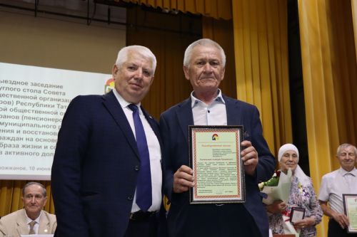 Выездное заседание Совета ветеранов (пенсионеров) в Дрожжаном-2026