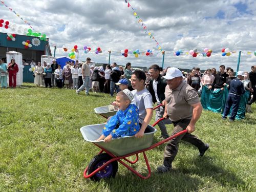 Сабантуй в селе Малая Цильна Дрожжановского района-2026