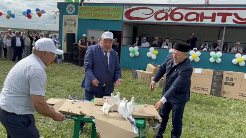 Сабантуй в селе Малая Цильна Дрожжановского района-2026