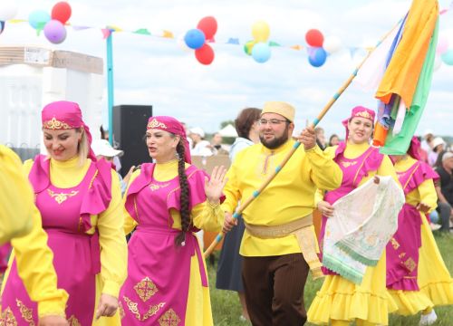 Сабантуй в селе Малая Цильна Дрожжановского района-2026