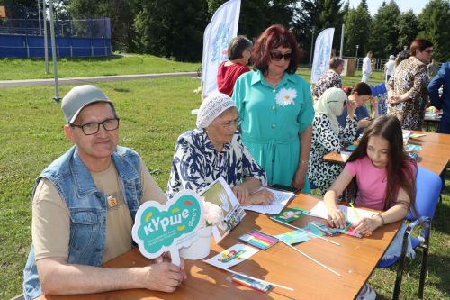 День семьи, любви и верности отметили в  Дрожжановском районе
