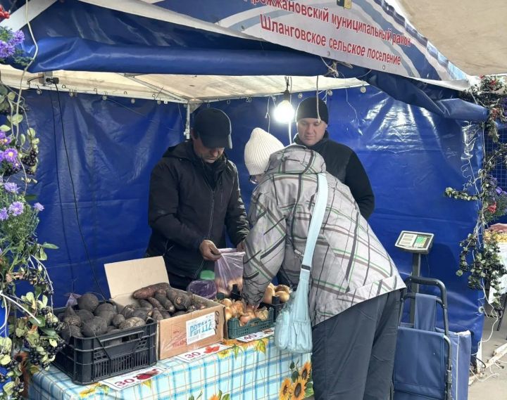Дрожжановский район представил свою продукцию на ярмарке в Казани
