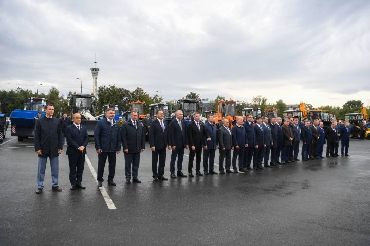 Дрожжановский район получил новую коммунальную технику