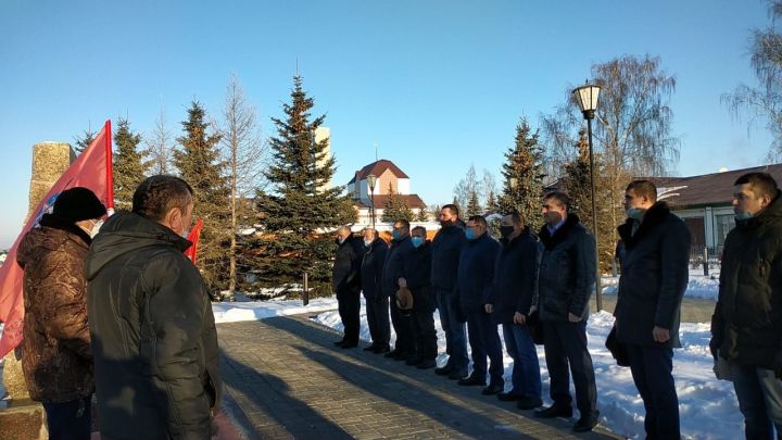 В Дрожжановском районе почтили память погибших в Чечне