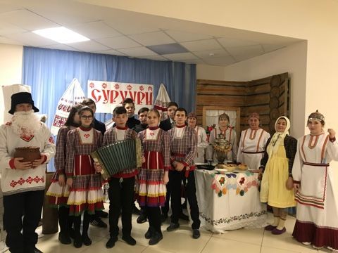 В Убеевской сельской библиотеке отметили чувашский обрядовый праздник «Сурхури»