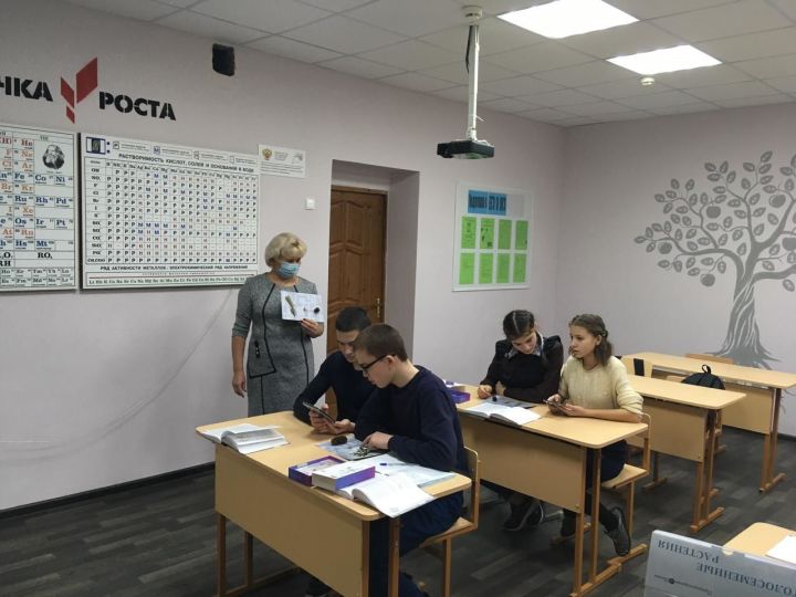 В 2021 году в Дрожжановском районе открылись четыре образовательных центра «Точка роста»