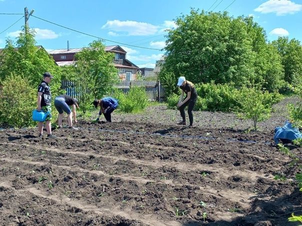 Дрожжановские школьники проводят время с пользой в пришкольных лагерях