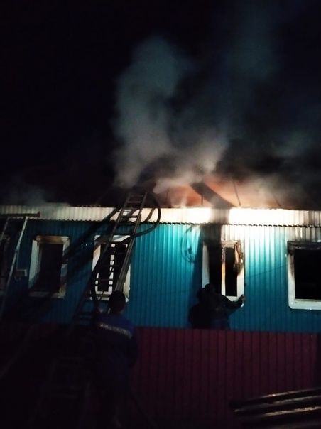 В Дрожжановском районе произошел второй пожар за неделю