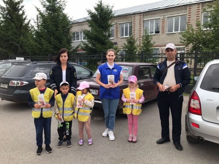В детских садах Дрожжановского района проходят занятия по ПДД