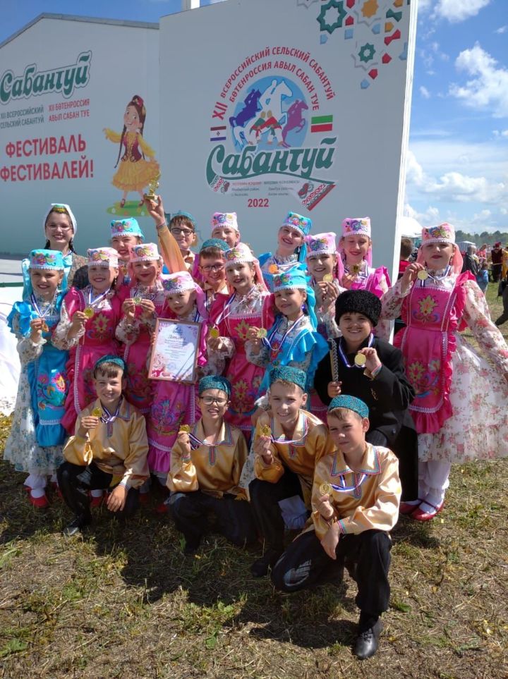 Ансамбль "Яшьлек" стал лауреатом фестиваля 1 степени на Сабантуе в Мордовии