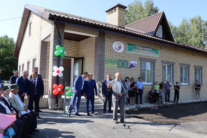 В Дрожжановском районе открылись четыре объекта