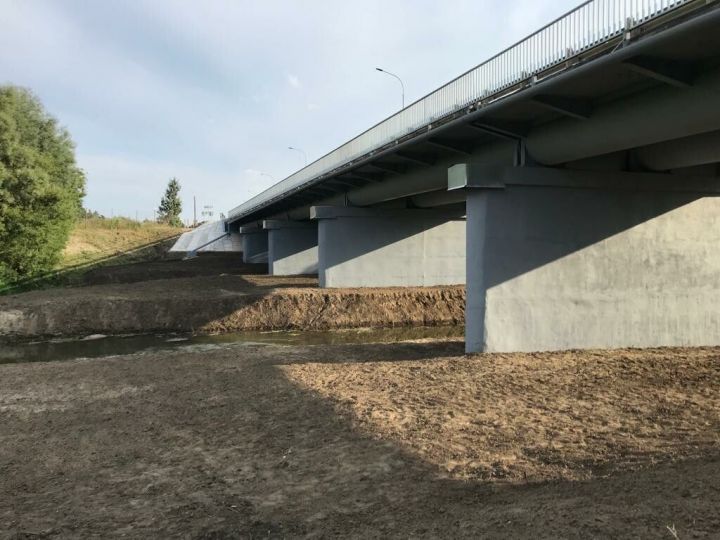 Мост через реку Карла в Буинске отремонтирован