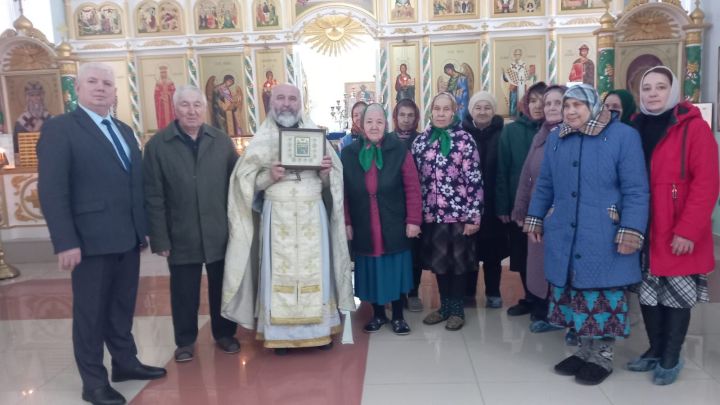 В селе Убеи Дрожжановского района РТ состоялась божественная литургия