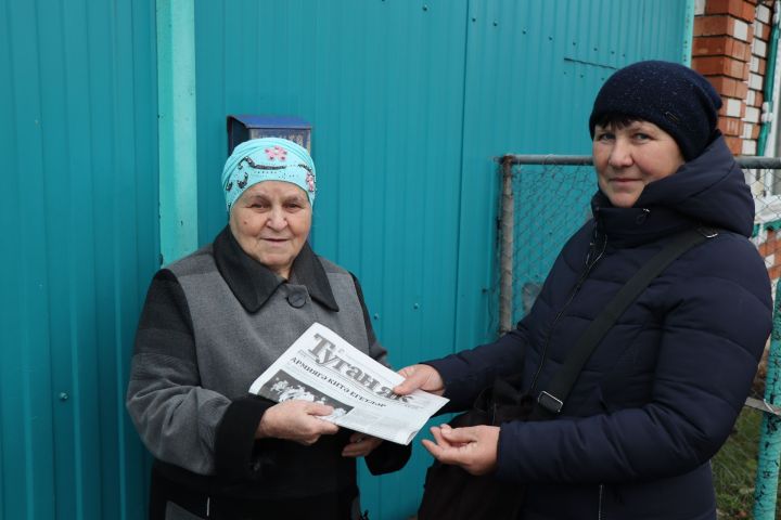 Фарида Салихова из села Нижние Каракитяны Дрожжановского района РТ работает почтальоном около 20 лет
