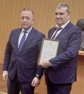 Дамир Аббазов награждён Почетной грамотой Министерства сельского хозяйства РФ
