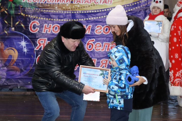 В Дрожжановском районе РТ наградили победителей конкурса на новогоднее оформление