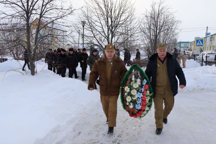 В Дрожжановском районе отметили 34-ую годовщину вывода советских войск из Афганистана