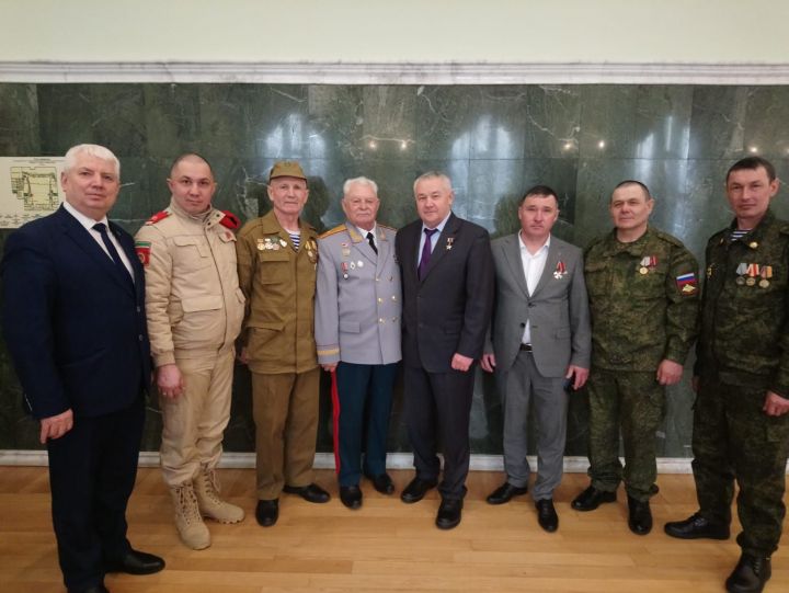 Дрожжановцы приняли участие в мероприятии ко дню защитника Отечества в Казани