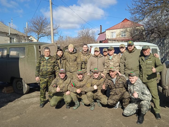 Гуманитарный груз доставлен: вернулись сопровождавшие дрожжановский конвой с гуманитарным грузом