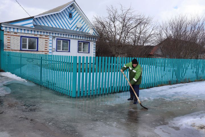 Потеплело: угрожает ли опасность паводка селам Дрожжановского района