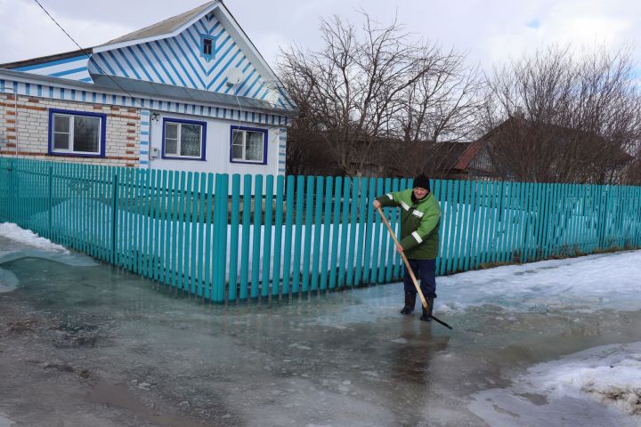 Потеплело: угрожает ли опасность паводка селам Дрожжановского района