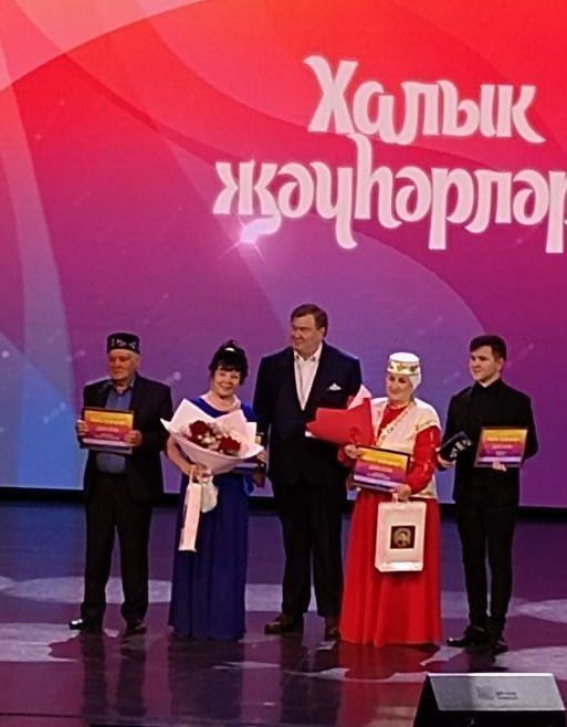 Дрожжановцы выступили на большой сцене в Казани