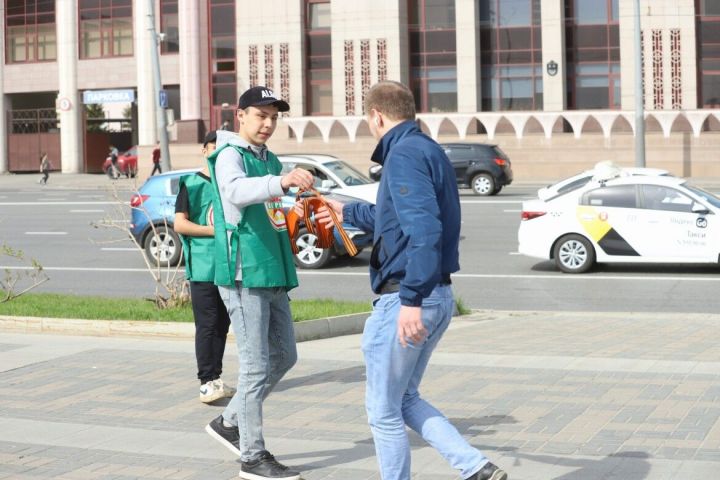 Георгиевская лента символ Победы: татарстанцам раздадут более 200 тысяч георгиевских ленточек