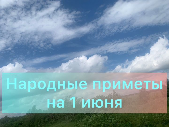 Июнь будет сухим, если:  народные приметы 1 июня