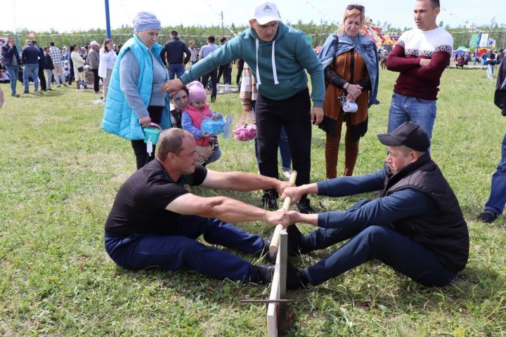 В Дрожжановском районе абсолютным батыром Сабантуя стал борец из села Малая Цильна