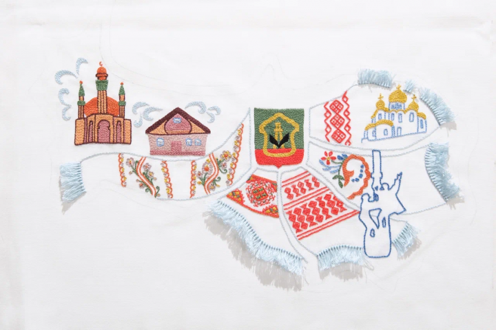 Вышитую карту Татарстана представят в Болгарах