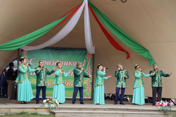 В Дрожжановском районе прошел праздничный концерт ко Дню Республики Татарстан