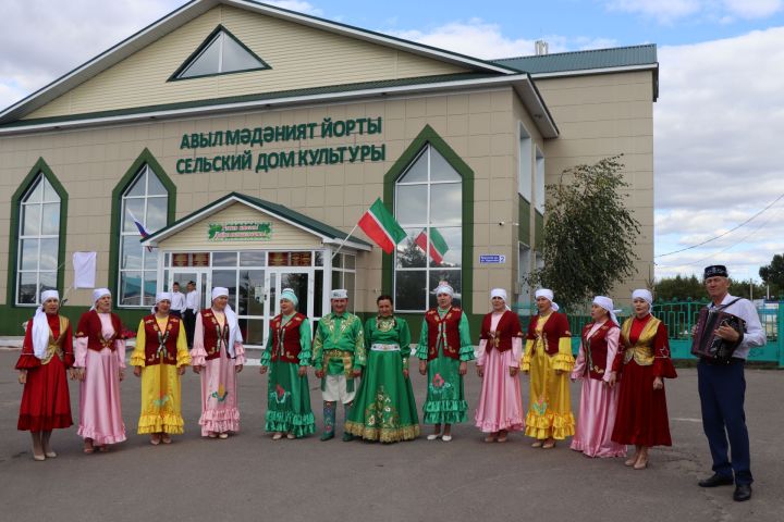 В Дрожжановском районе РТ в селе Малая Цильна  открылся после капремонта сельский дом культуры