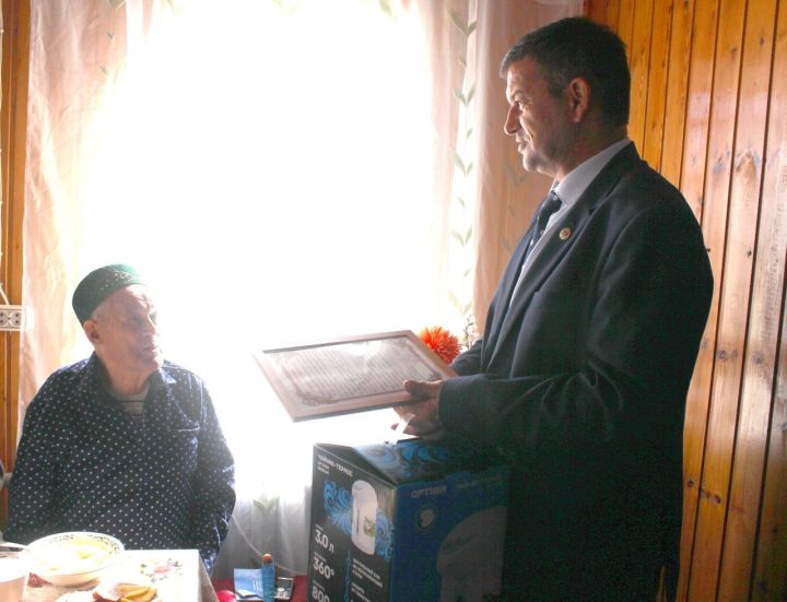 90-летие отметил житель села Старые Какерли Дрожжановского района РТ