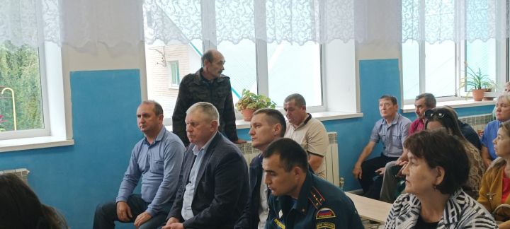 В Дрожжановском районе РТ продолжаются сходы граждан