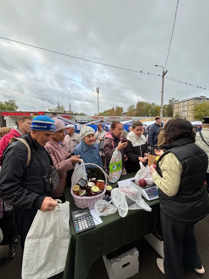 Дрожжановцы реализовали свою продукцию на сельскохозяйственной ярмарке в Казани