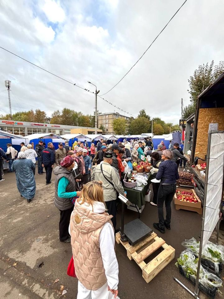 Дрожжановцы реализовали свою продукцию на сельскохозяйственной ярмарке в Казани