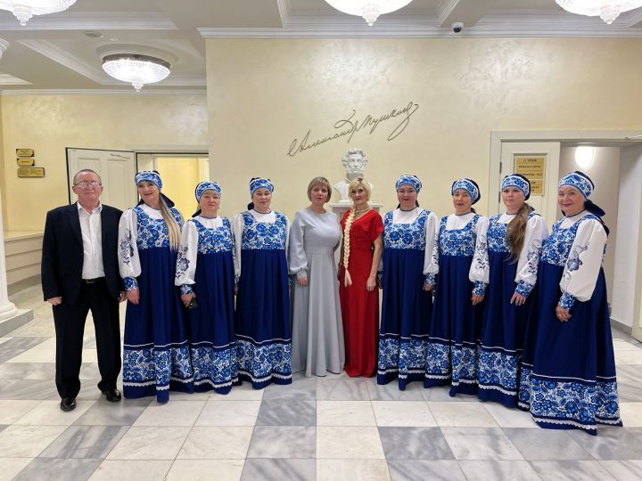 Творческие коллективы Дрожжановского района РТ выступили в Казани