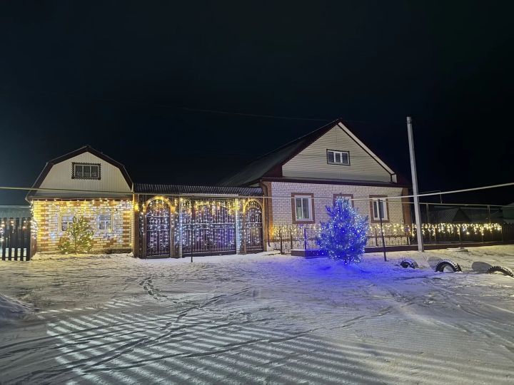 Без снега, но с душой: жители села Малая Цильна Дрожжановского района превращают село в праздник