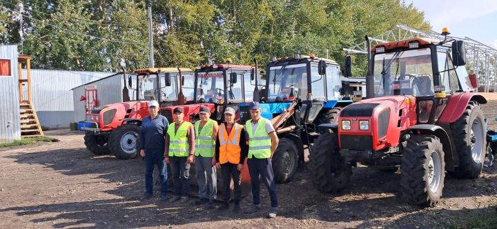 В СПССК «Дувановские Сады» Дрожжановского района РТ проведен техосмотр самоходных машин